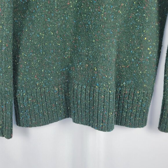 Christopher & Banks Cardigan Sweater Women's Size Small Green with Flecks - Picture 14 of 14